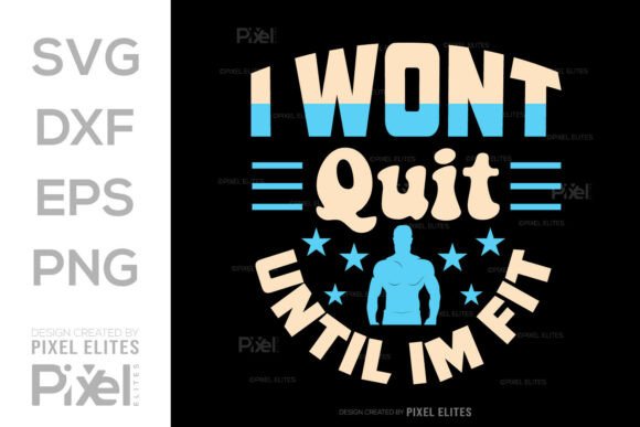 Fit Motivation SVG for Blog Graphics