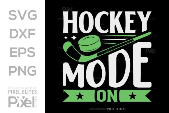 Hockey Mode SVG Graphic for Bold Branding